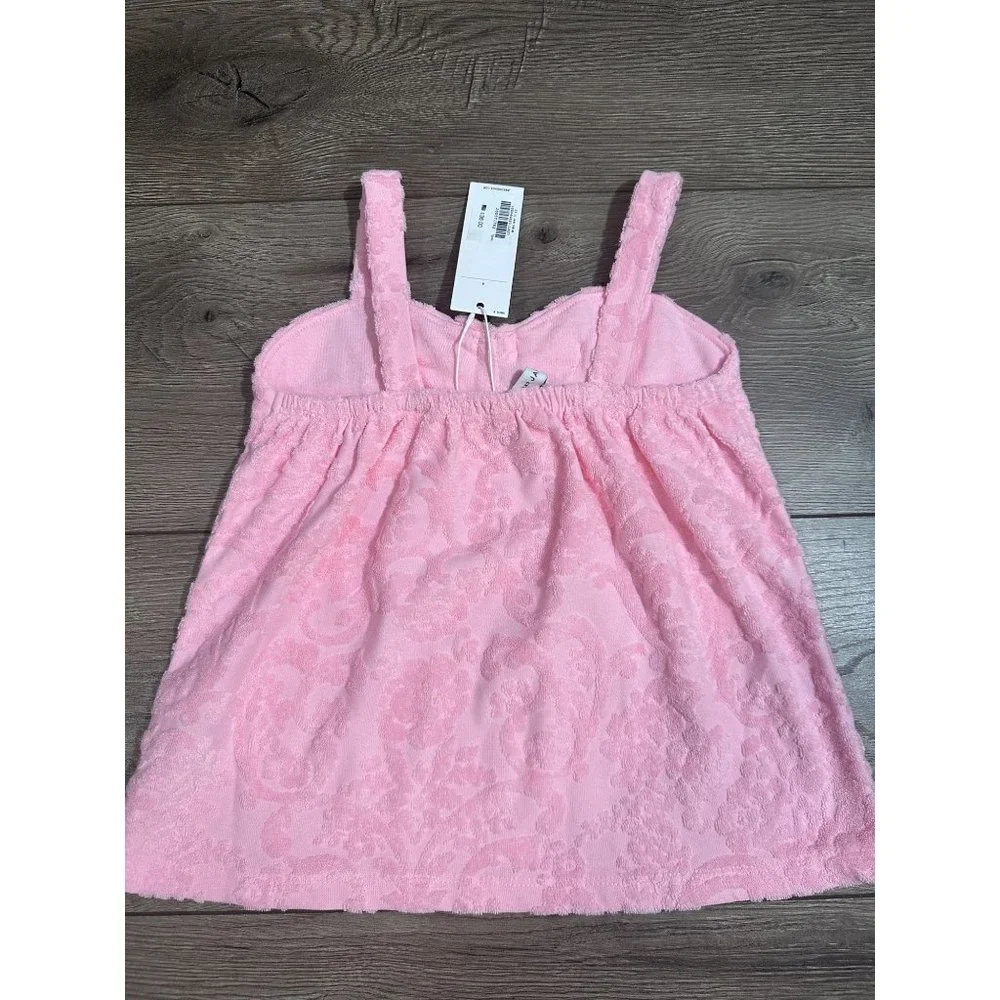 Janie and Jack FLORAL TERRY JACQUARD TOP NWT 4 - Picture 9 of 10